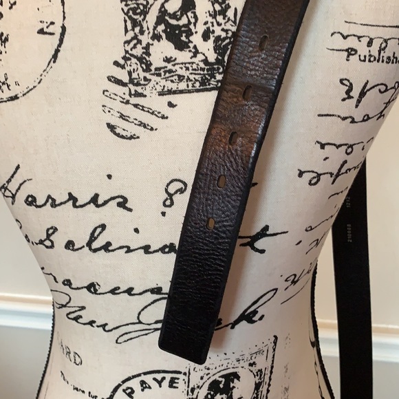 🤎Authentic Fossil Men’s Dark Brown Belt 38 🤎 - Picture 6 of 7